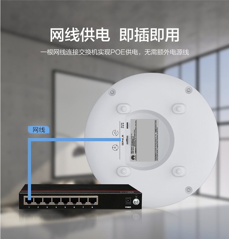 華為Wi-Fi 6 室內(nèi)型雙頻AP 華為Wi-Fi 6 室內(nèi)型雙頻AP