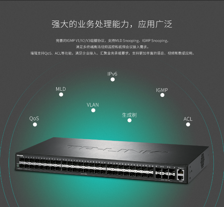 TP-LINK萬(wàn)兆上聯(lián)三層網(wǎng)管交換機(jī) TP-LINK萬(wàn)兆上聯(lián)三層網(wǎng)管交換機(jī)