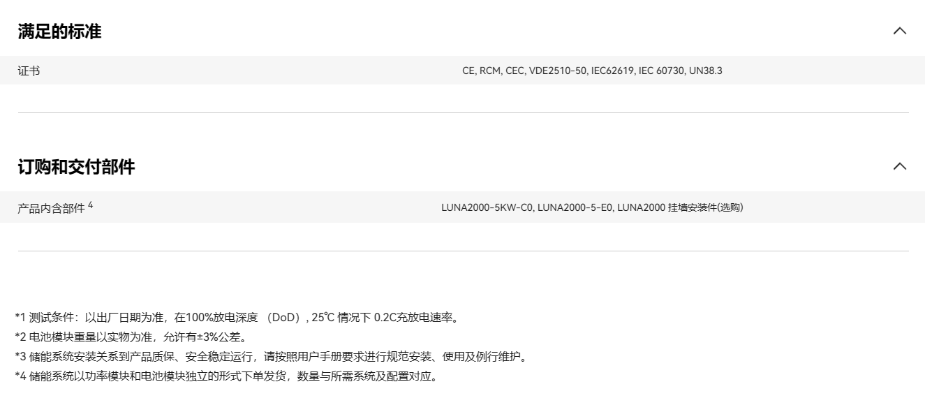華為智能分布式儲能 LUNA2000-15-S0 華為智能分布式儲能 LUNA2000-15-S0