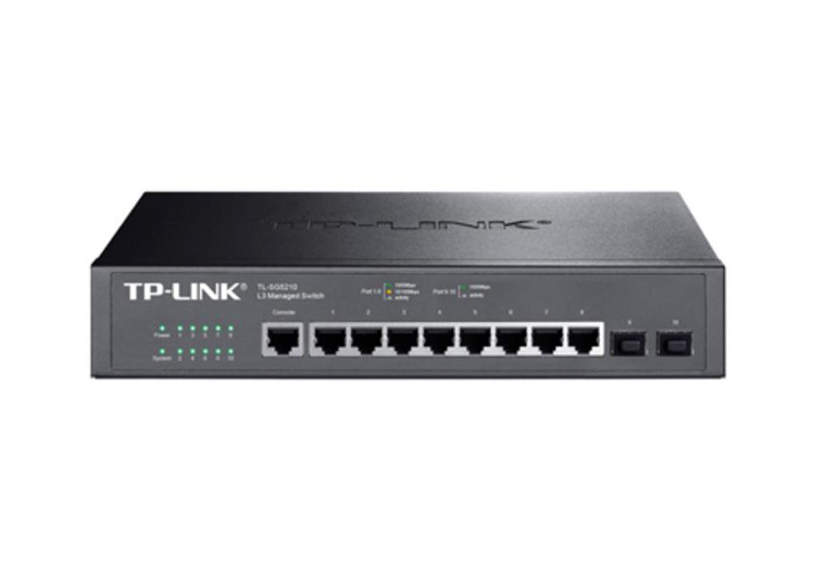 TP-Link全千兆三層網(wǎng)管交換機(jī)TL-SG5210 TP-Link全千兆三層網(wǎng)管交換機(jī)TL-SG5210